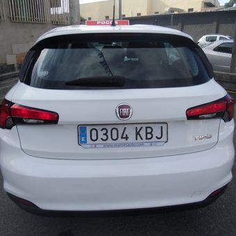 coche desde atrás
